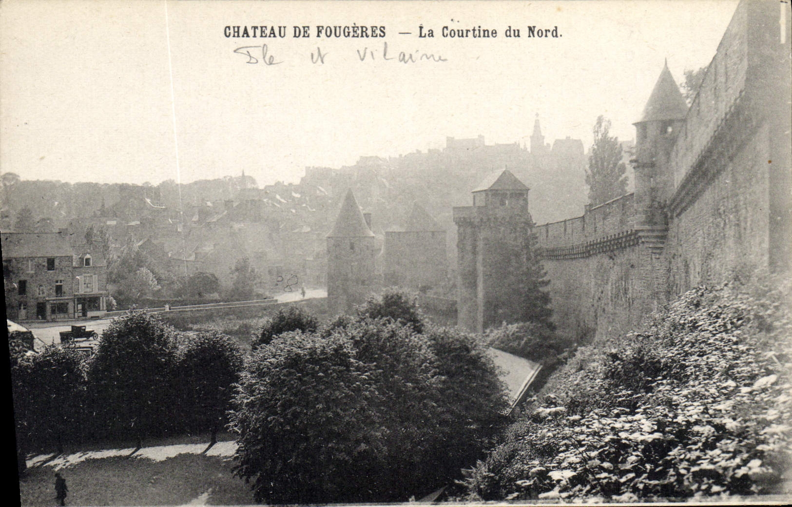 CPA Chateau de Fougeres La Courtine du Nord 