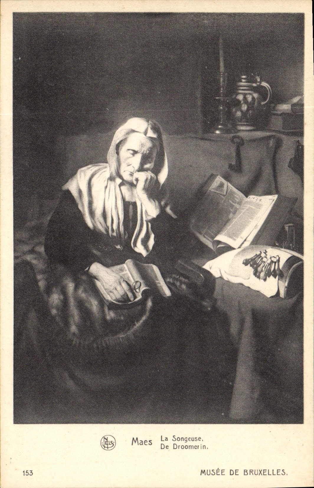 CPA Maes La Songeuse Musee de Bruxelles