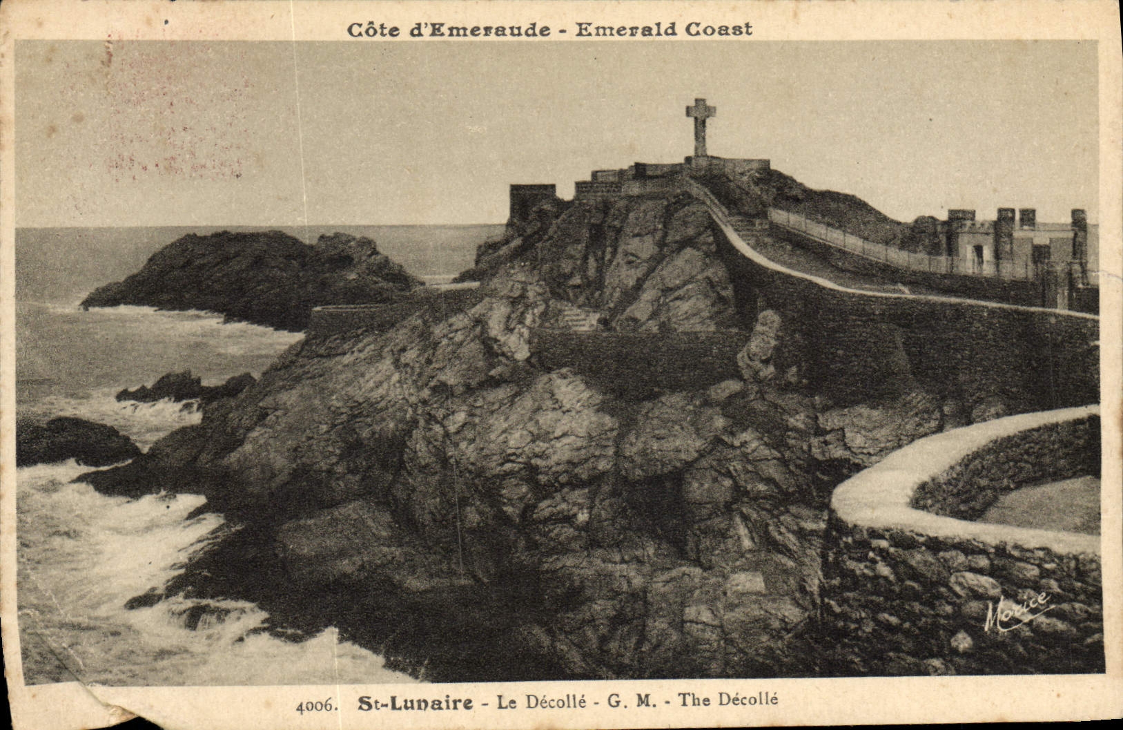 CPA St Lunaire Le Decolle 