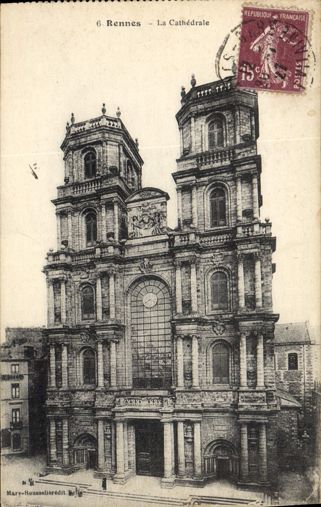 CPA Rennes La Cathedrale 