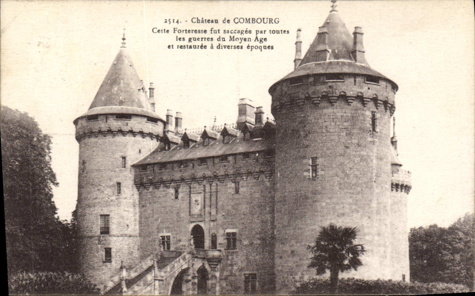 CPA Chateau de Combourg 