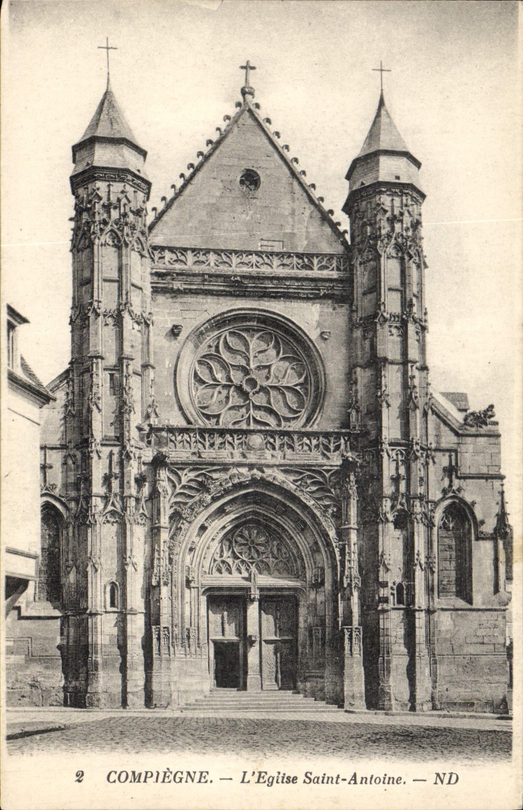 CPA Compiegne L'Eglise Saint Antoine 