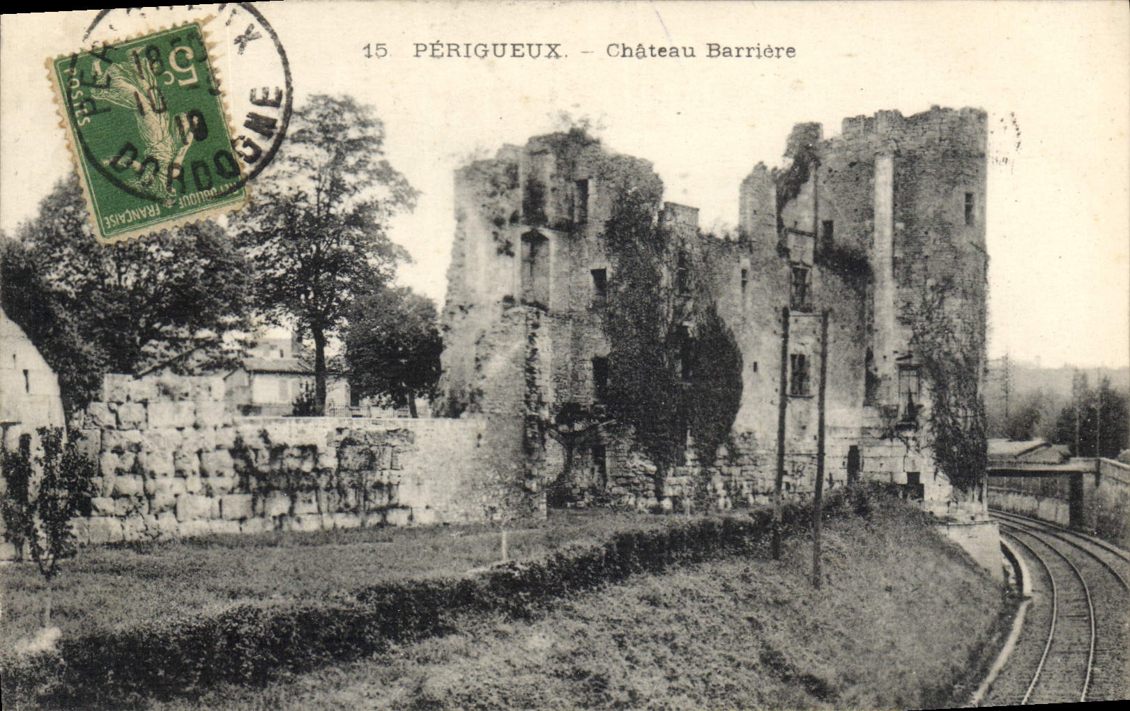 CPA Perigueux Chateau Barriere 