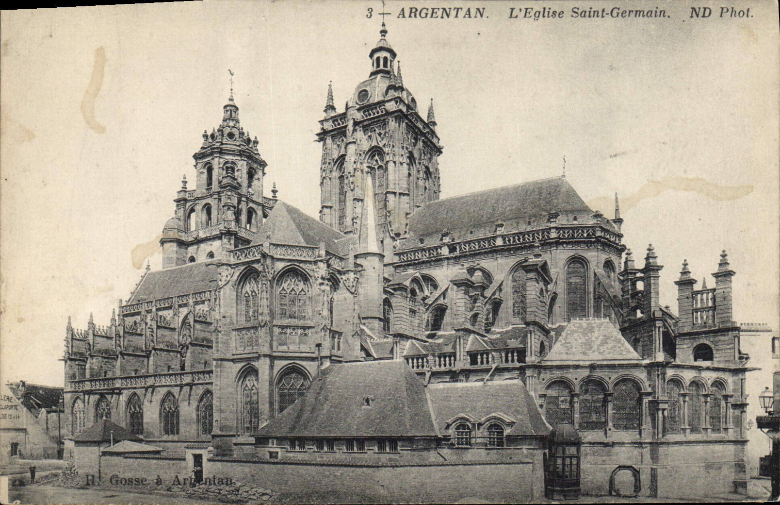 CPA Argentan L'Eglise Saint Germain