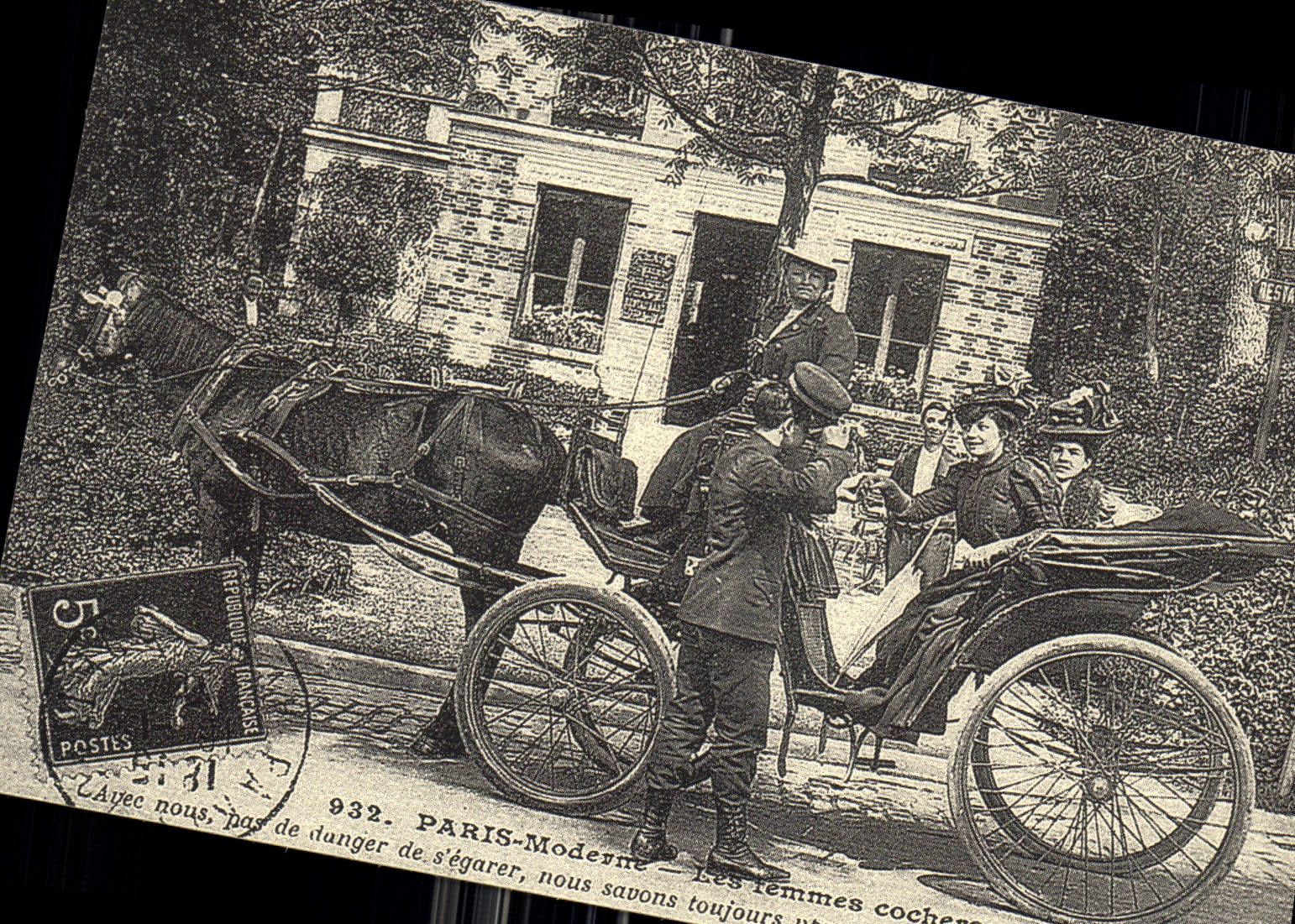 REPRO Paris Moderne Les temmes couchers 