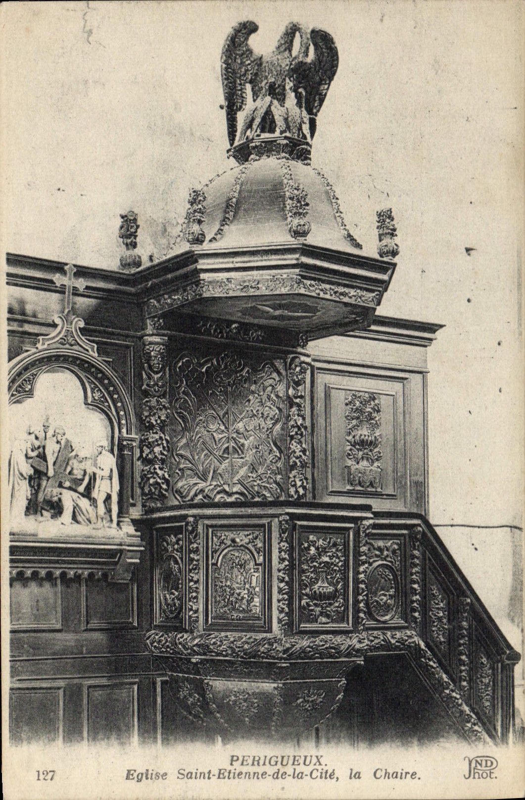 CPA Perigueux Eglise Saint Etienne de la Cite la Chaire 