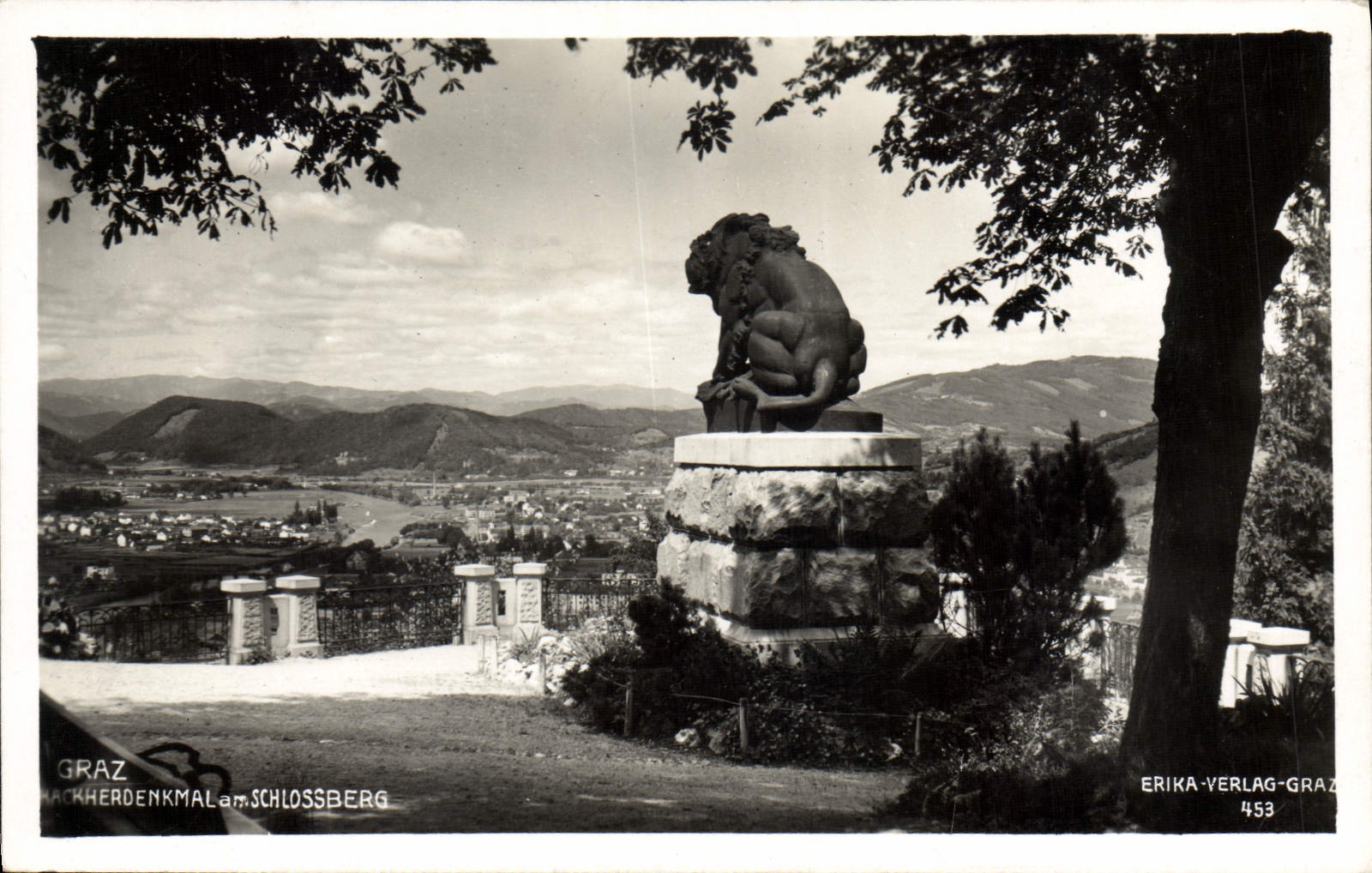 CPA Graz Hackher Denkmal am schlossberg