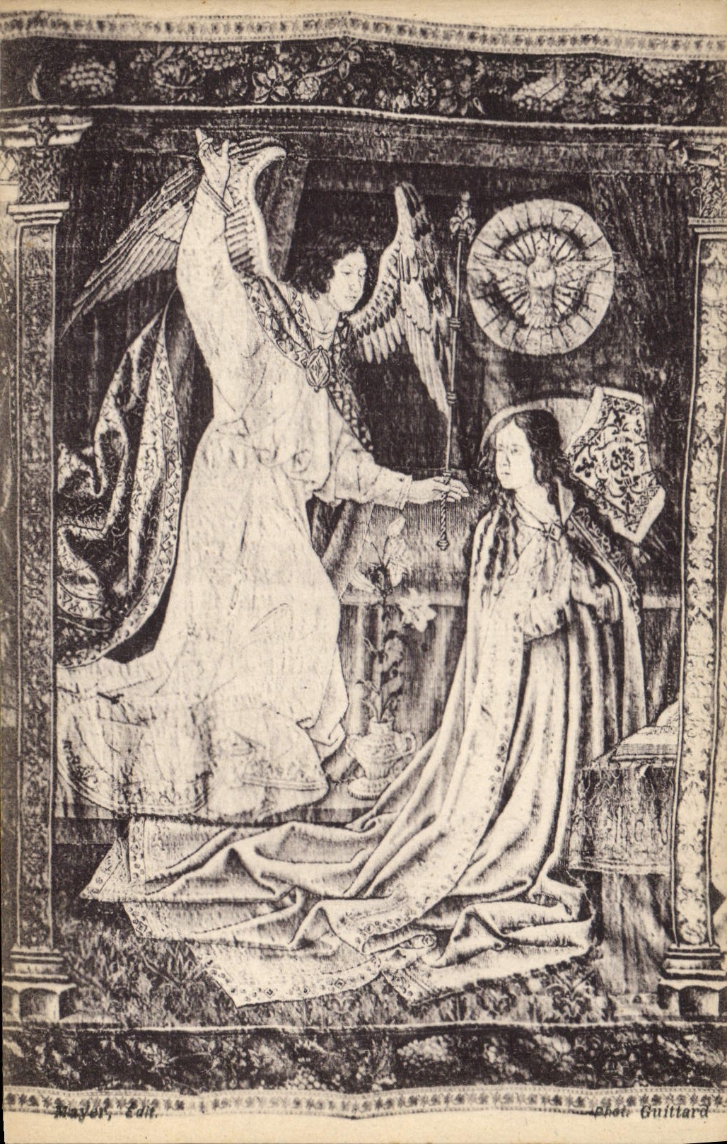 CPA Aix en Provence Cathedrale Saint Sauvenur Tapisseries Flamandes XVI siecle 