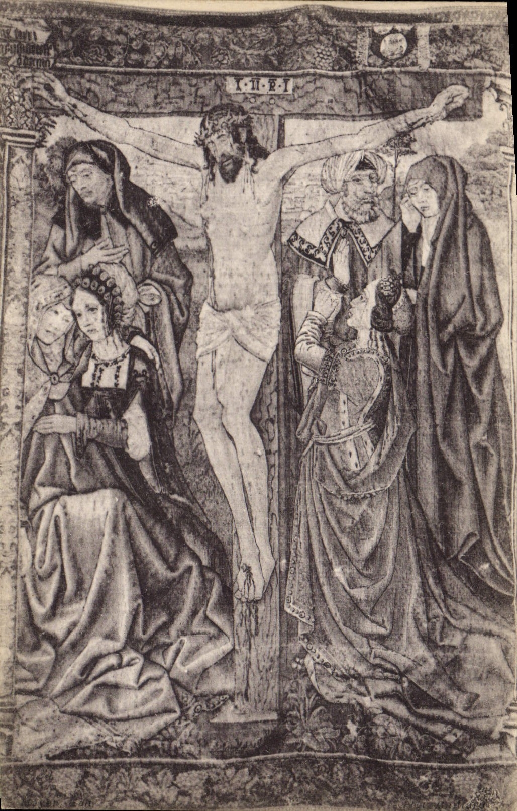 CPA Aix en Provence Cathedrale Saint Sauvenur Tapisseries Flamandes XVI siecle 