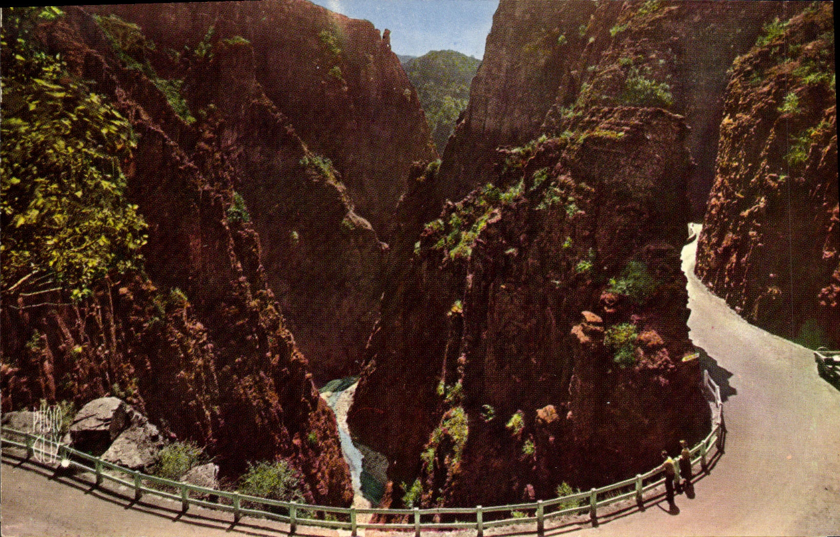 CPA Gorges de Daluis Le Point de Vue