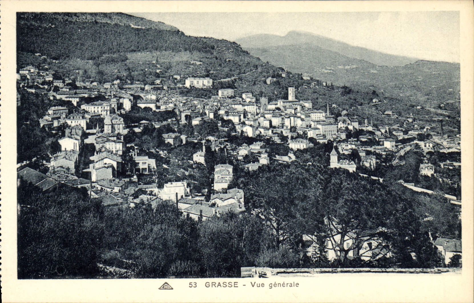 CPA Grasse Vue generale 