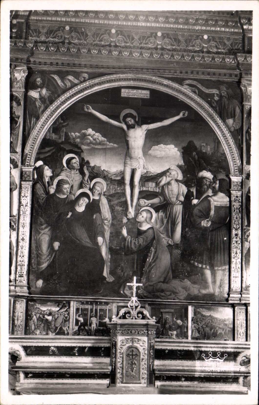 CPA Nice Cimiez La Crucifixion de Brea XVs