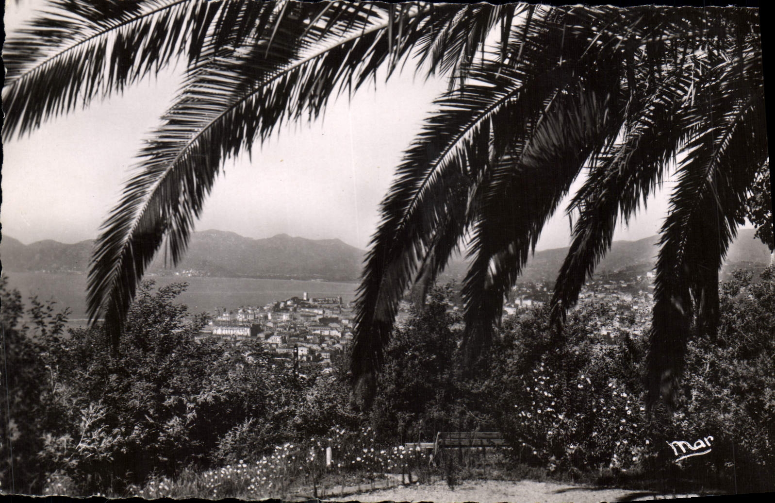 CPA La Cote d'Azur Cannes vue generale 
