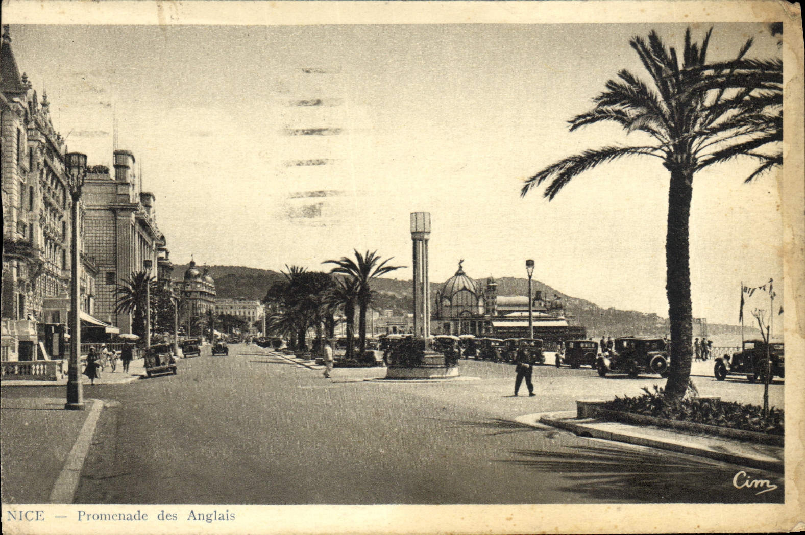 CPA Nice Promenade des Anglais 
