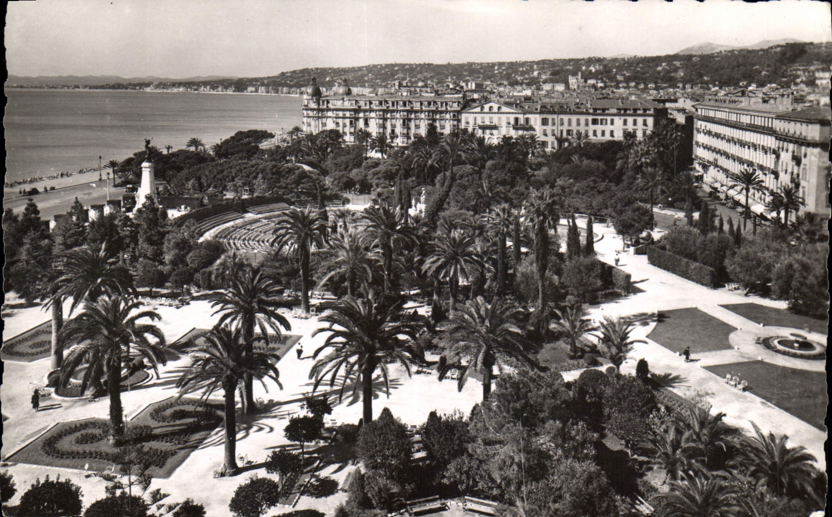CPA Nice Les Jardins Albert Ier le Theatre de Verdure