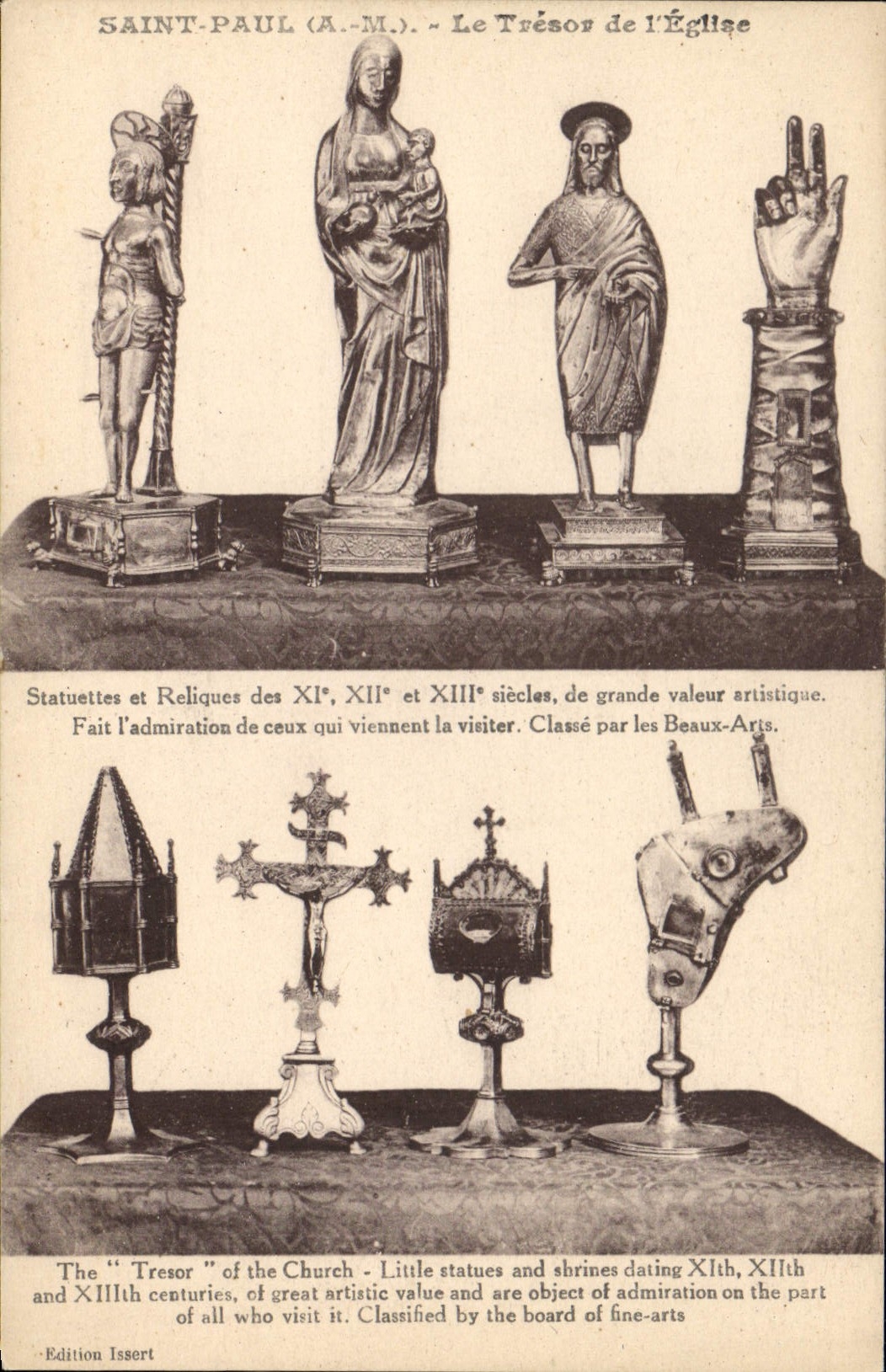 CPA Saint Paul AM Le Tresor de l'Eglise 