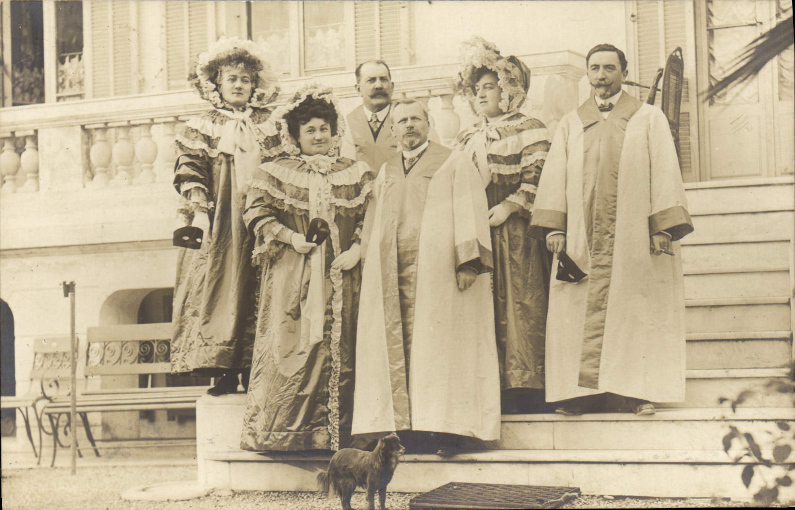 CARTE PHOTO Nice Personnages