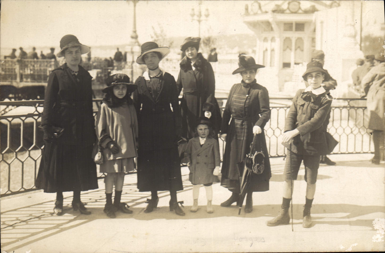 CARTE PHOTO Nice Personnages