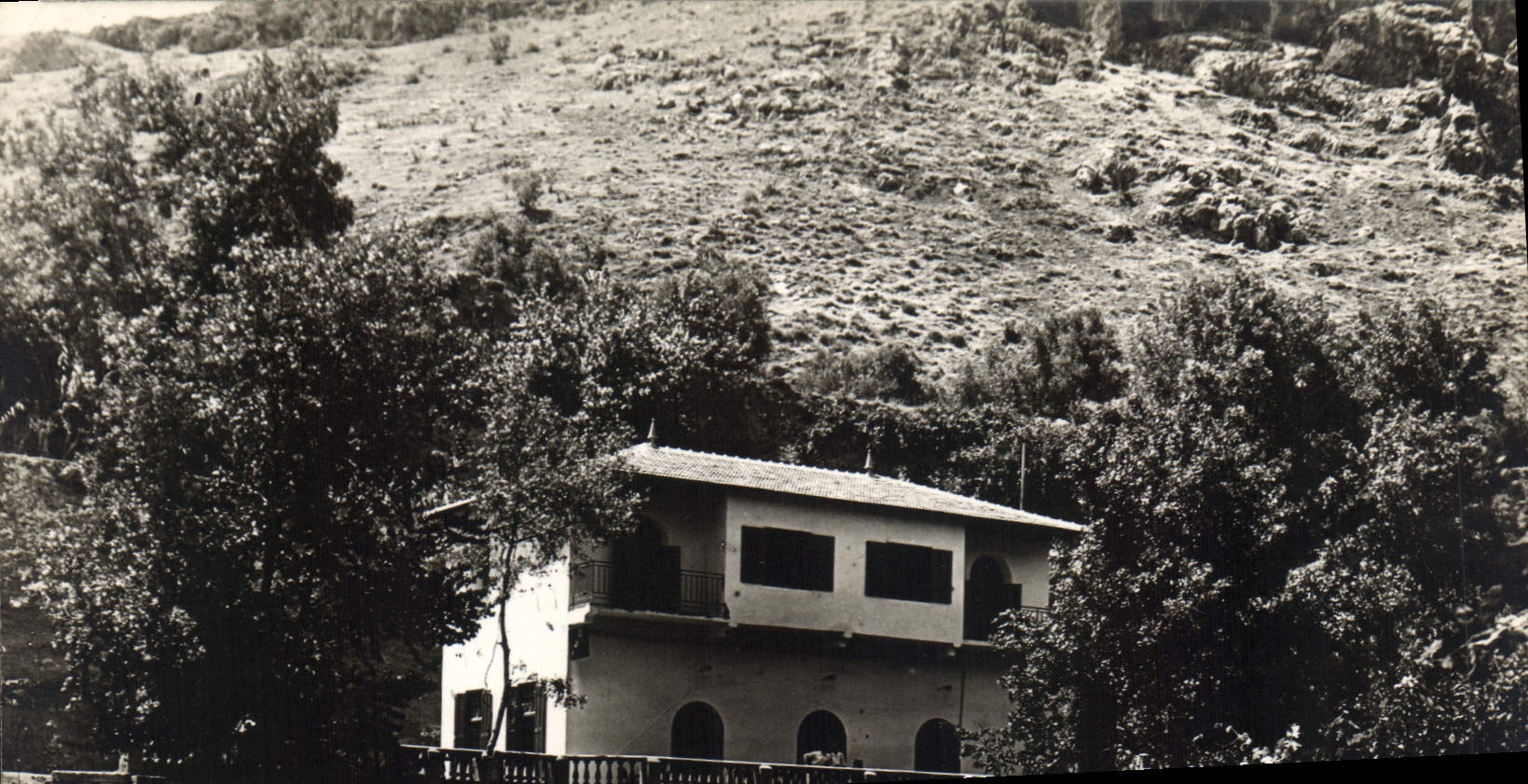 CARTE PHOTO Maison Alpes maritimes Cafe Restaurant