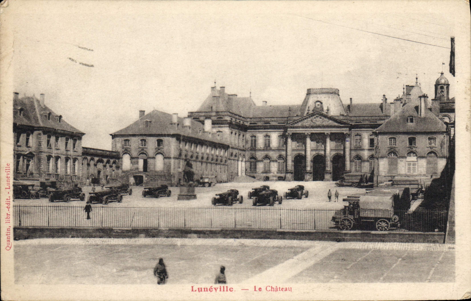 CPA Luneville Le Chateau 