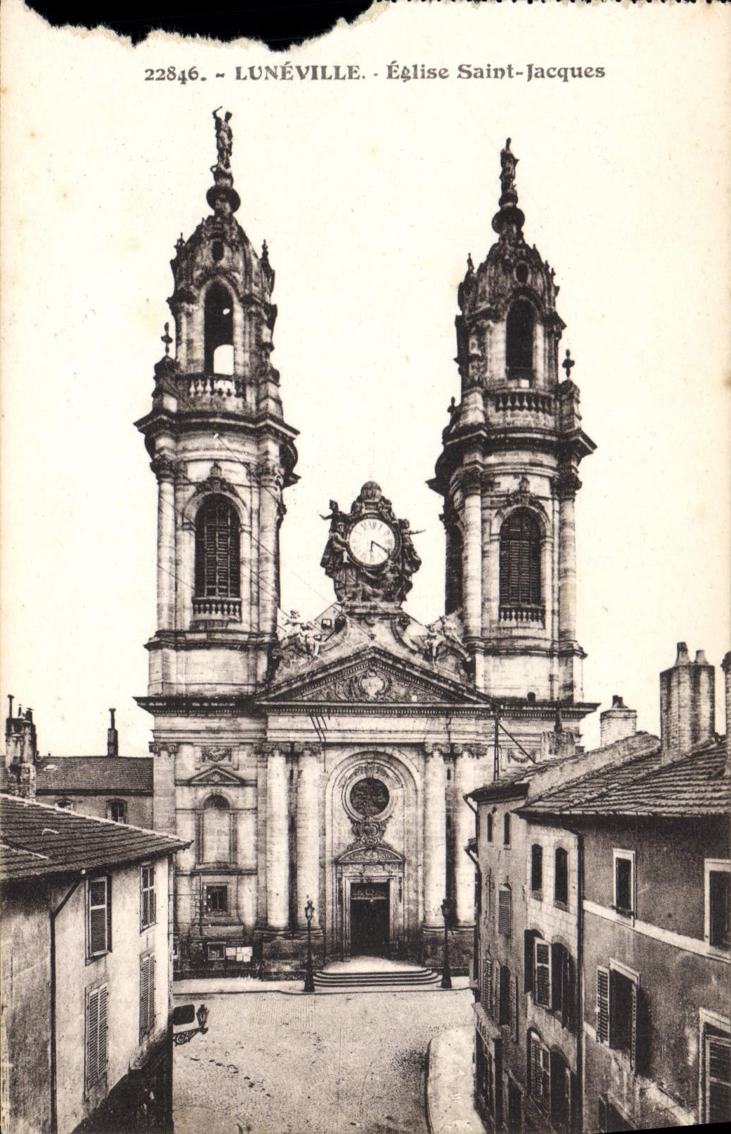 CPA Luneville Eglise Saint Jacques 