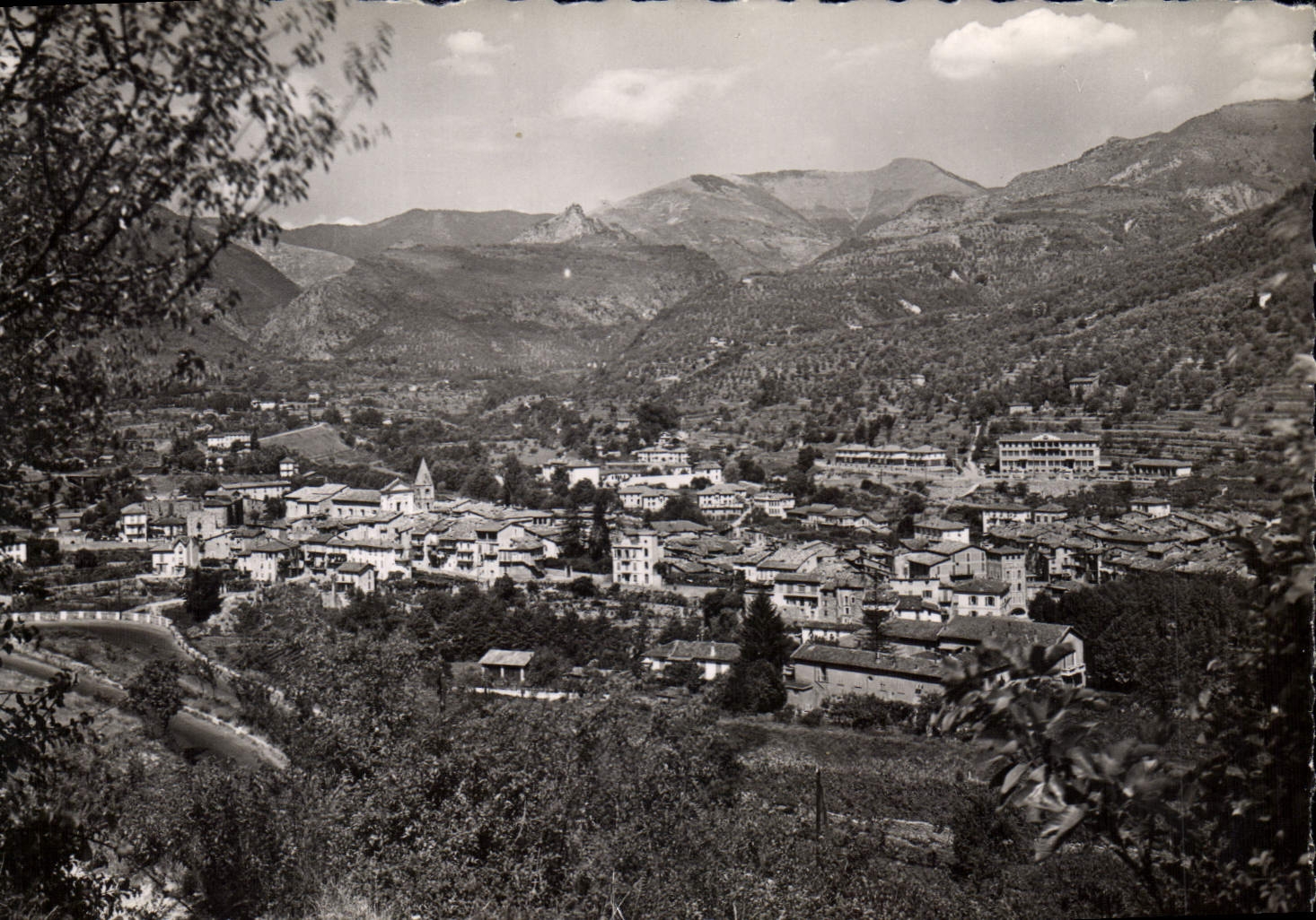 CPA Sospel Alpes Maritimes Vue Generale 