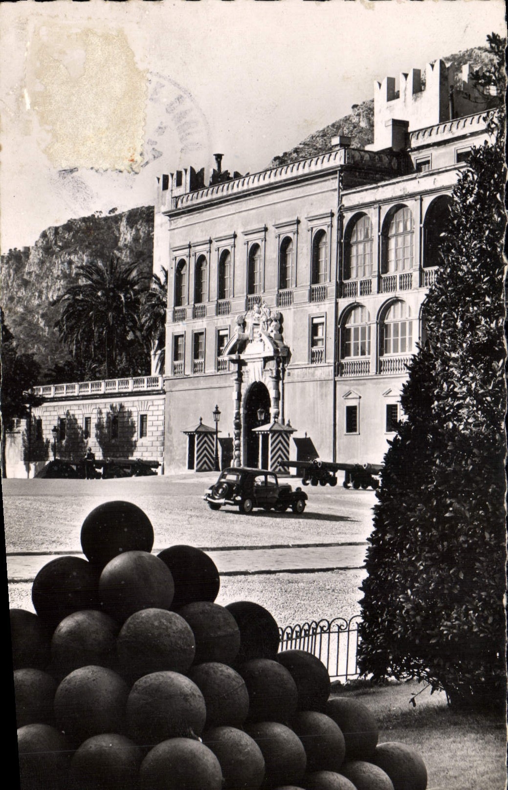 CPA Monaco Le Palais du Prince 