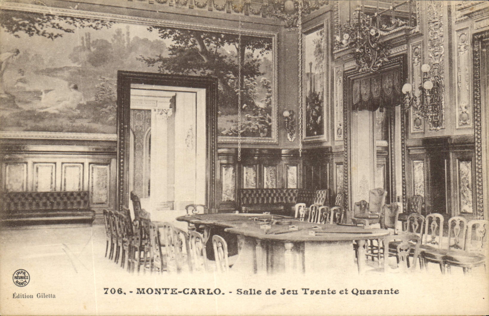 CPA Monte Carlo Salle de Jeu Trente et Quarante 