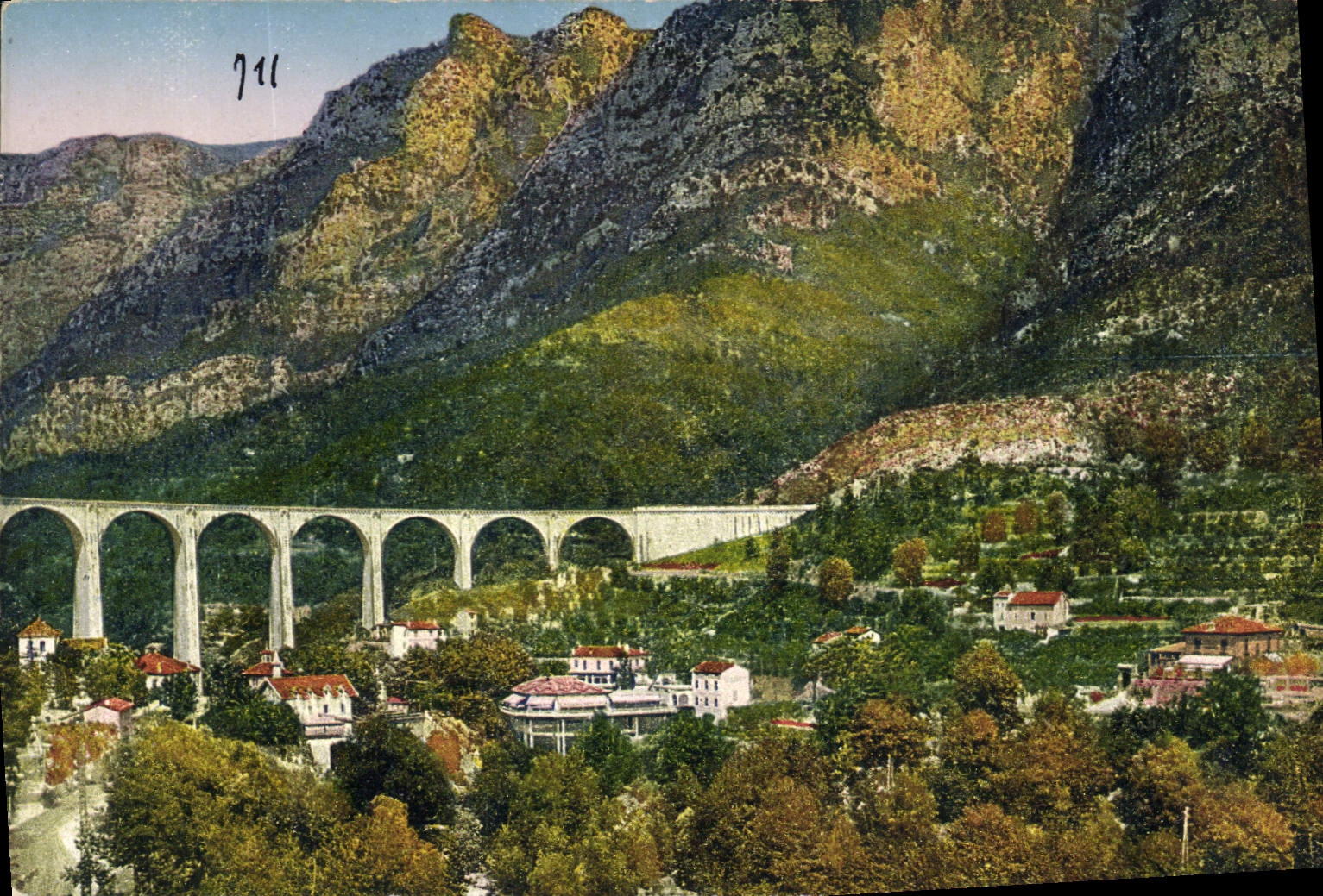 CPA Gorges du Loup Excursion Pittoresque Vue generale