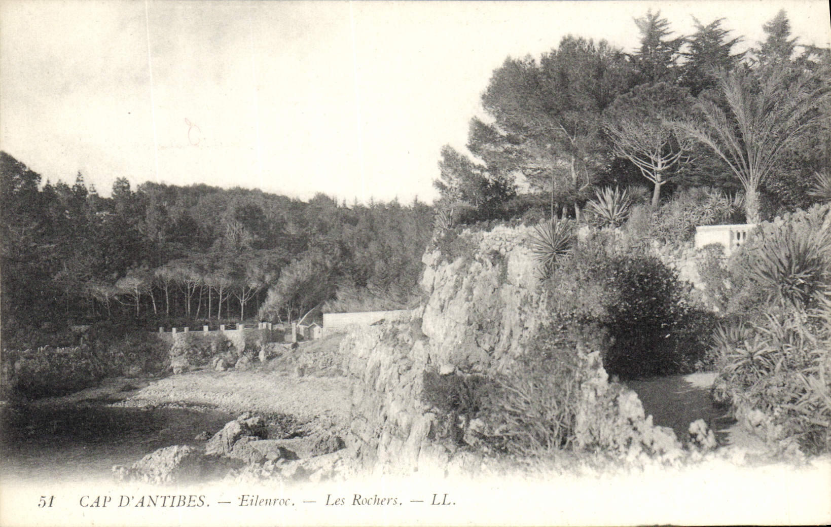 CPA Cap d'Antibes Eileuroc Les Rochers