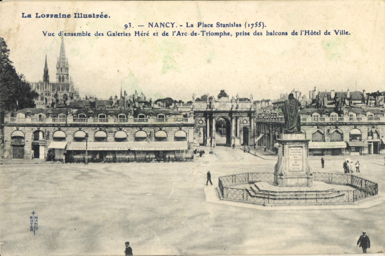 CPA Nancy La Place Stanislas 1755 