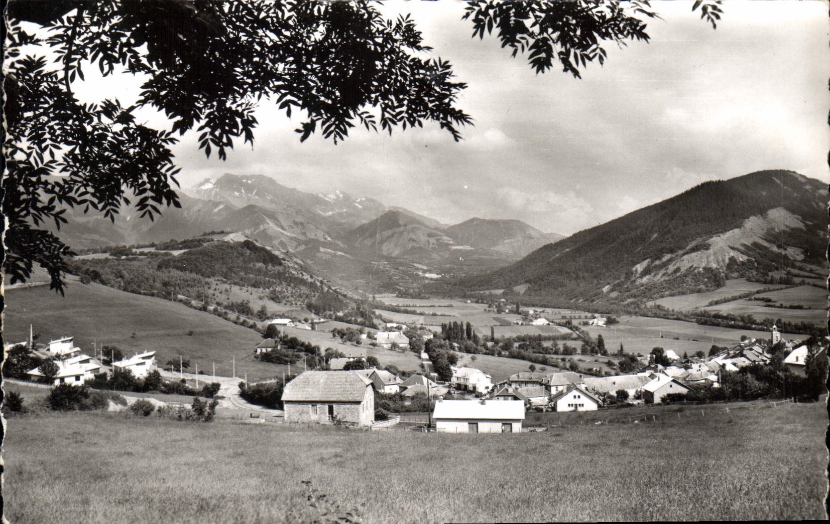 CPA Seyne les Alpes BA Vue d'ensemble de la Vallee de la Blanche