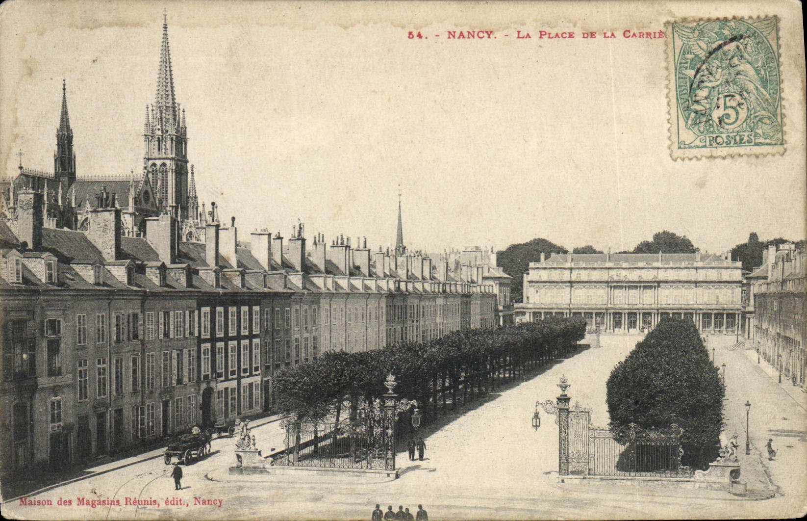 CPA Nancy La Place de la Carriere 