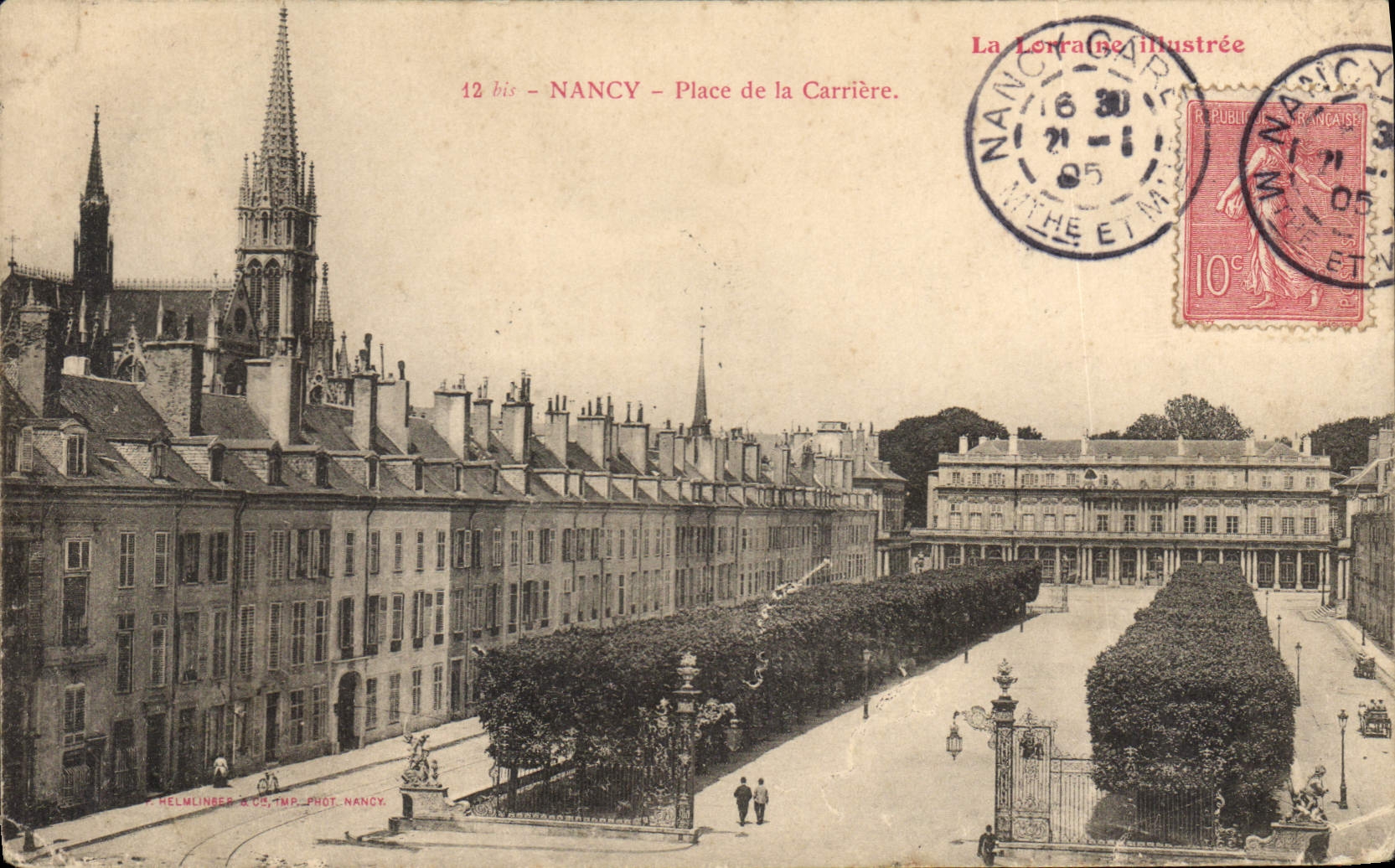 CPA Nancy Place de la Carriere 