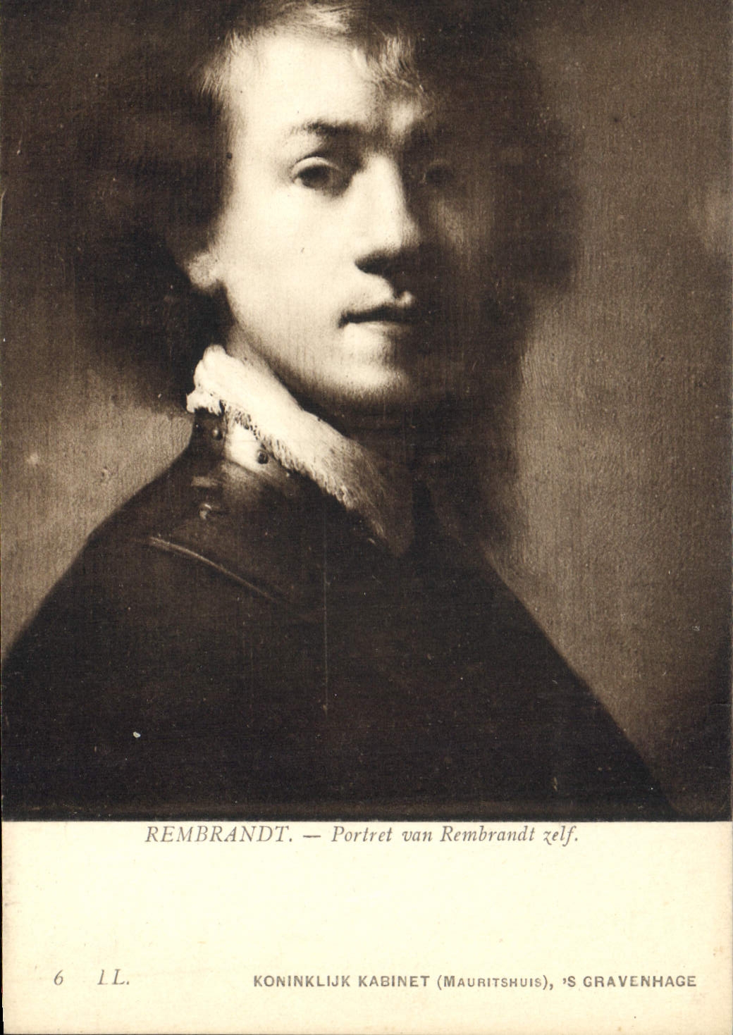 CPA Rembrandt Portret van Rembrandt 