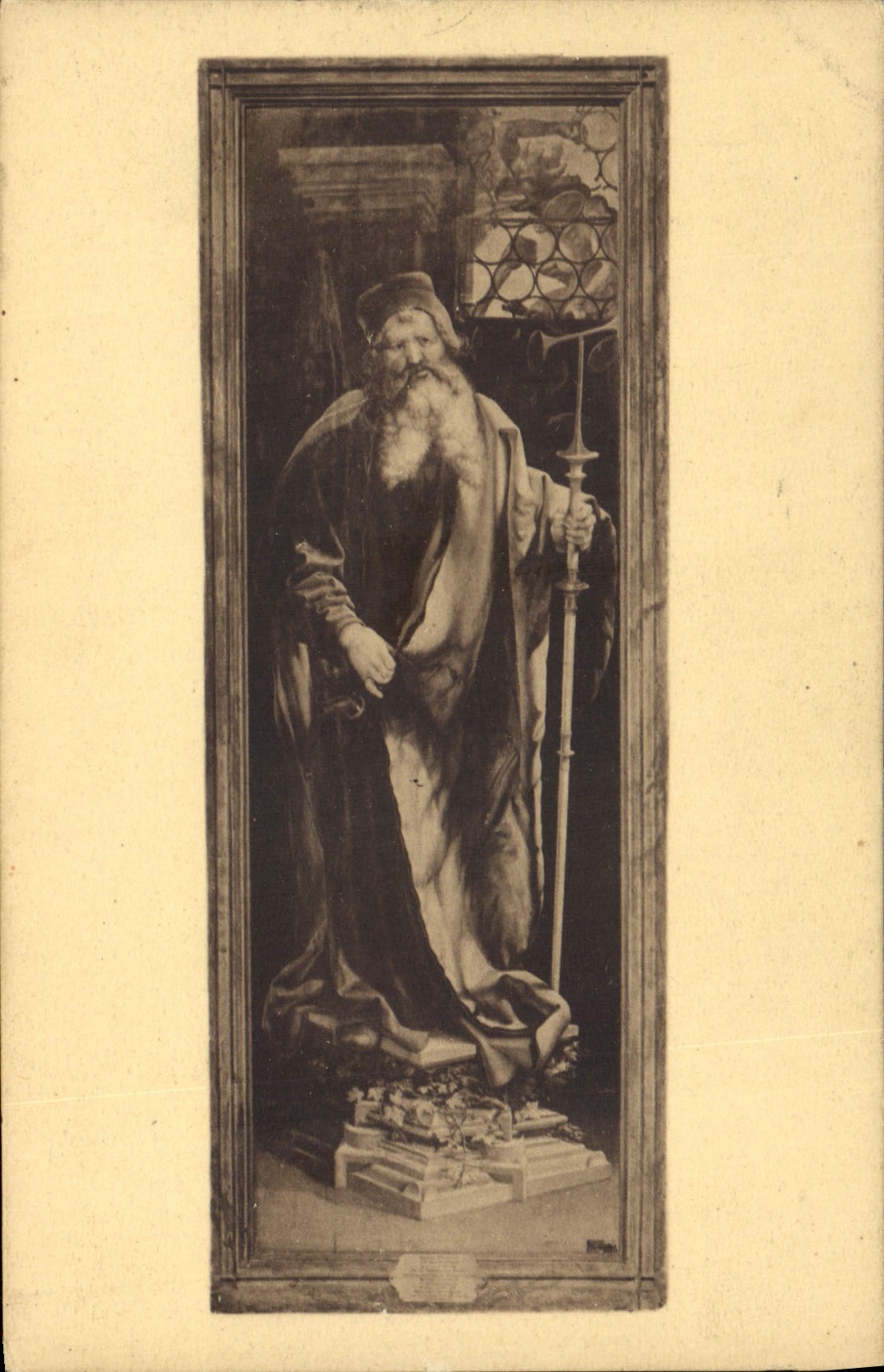 CPA Museum Colmar Heiliger Antonius 