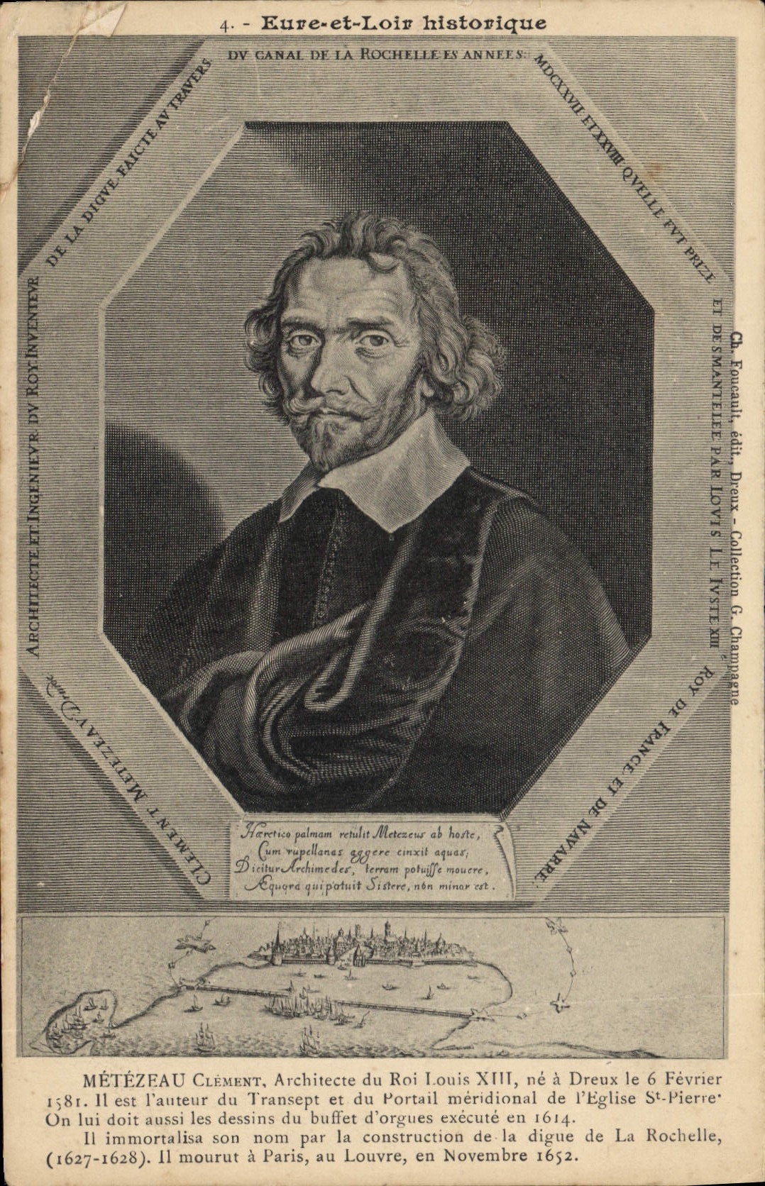 CPA Eure et Loir historique Metezeau Clement 