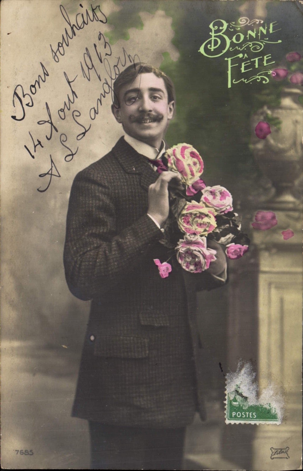 CPA Bonne Fete Homme