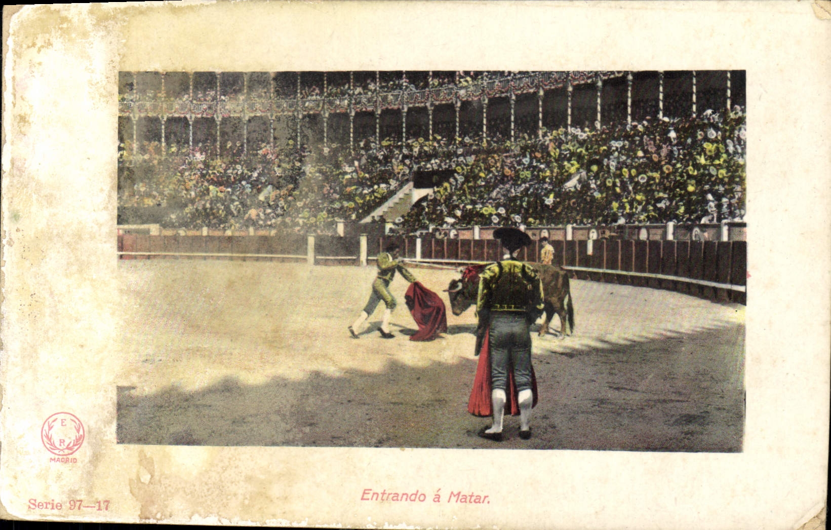 CPA Entrando a Matar Corridé