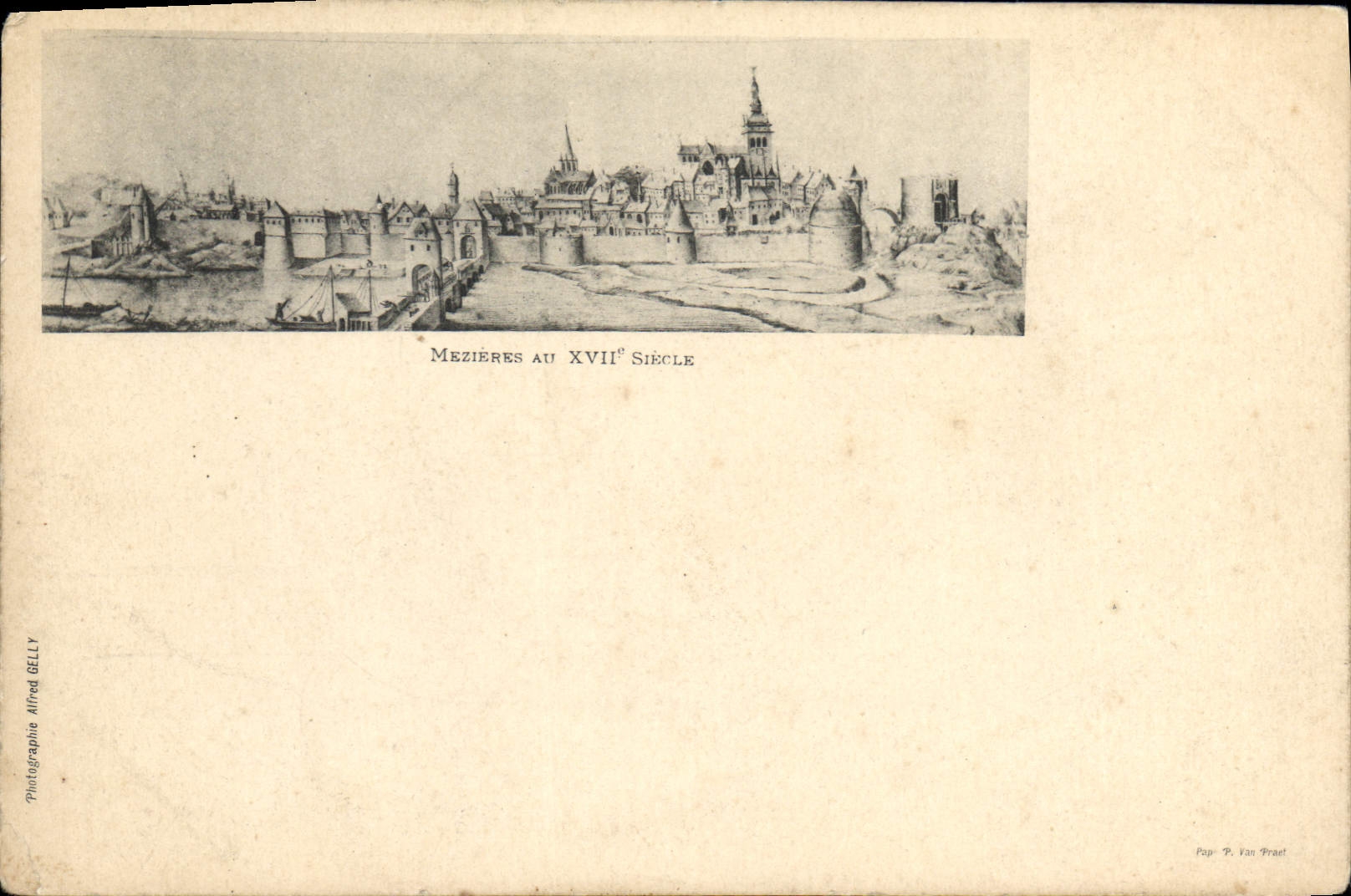 CPA Mezieres au XVII siecle