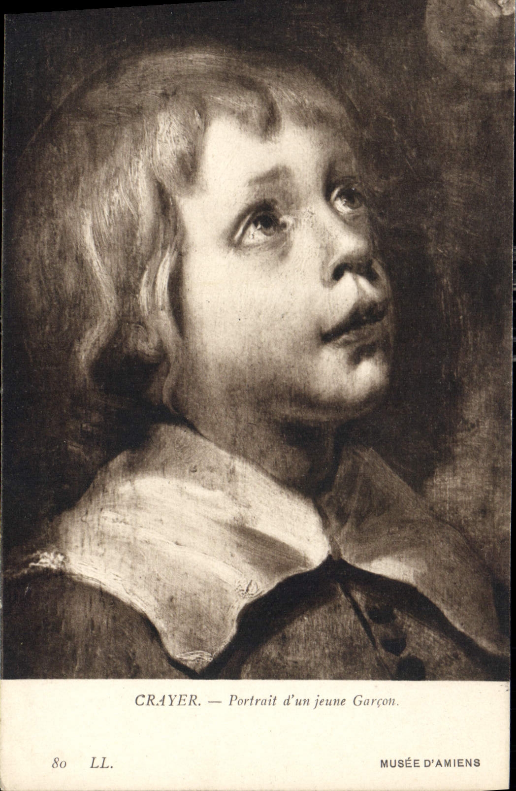 CPA Crayer Portrait d'un jeune Garcon