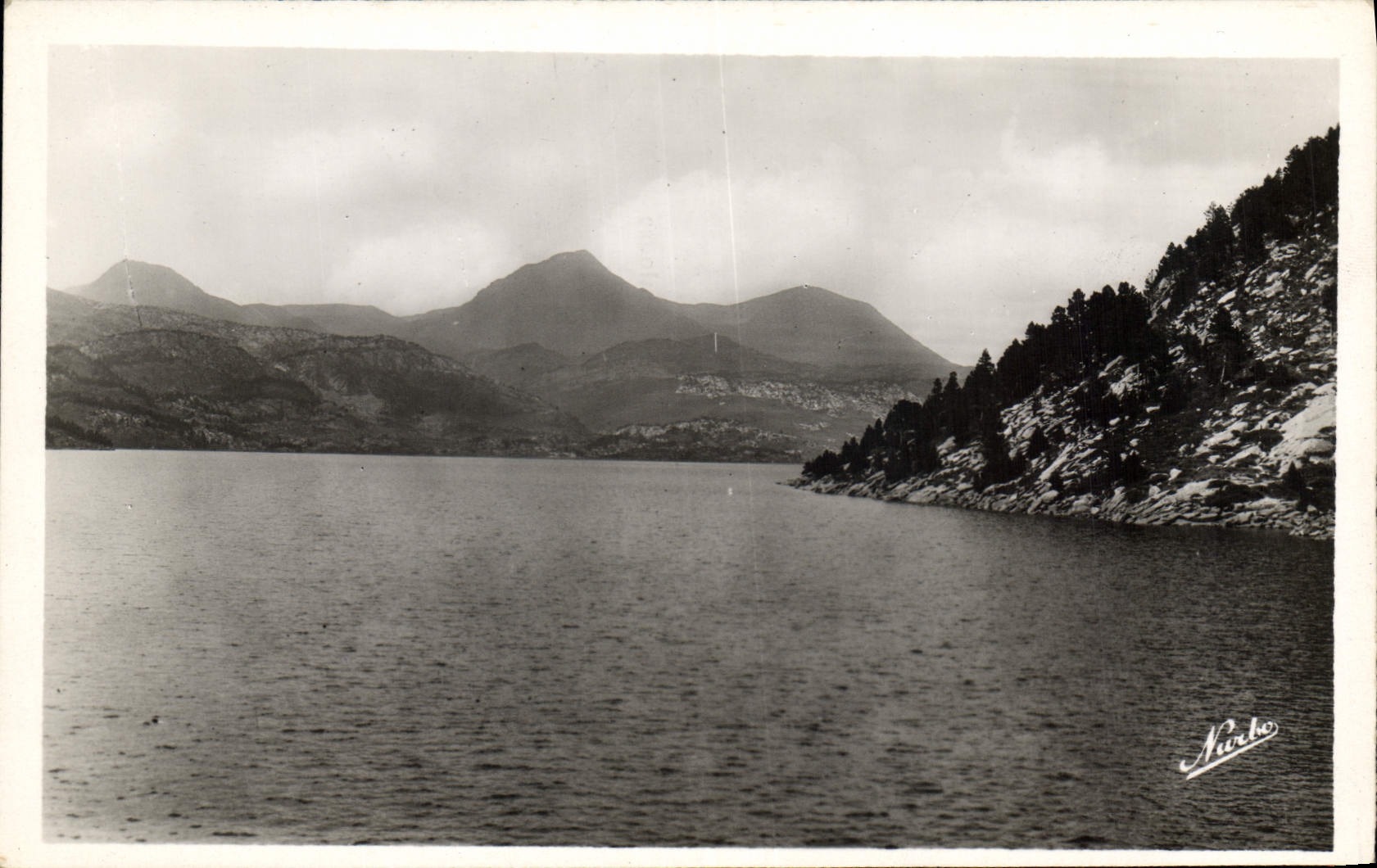 CPA Les Bouillouses et le pic du Carlitte