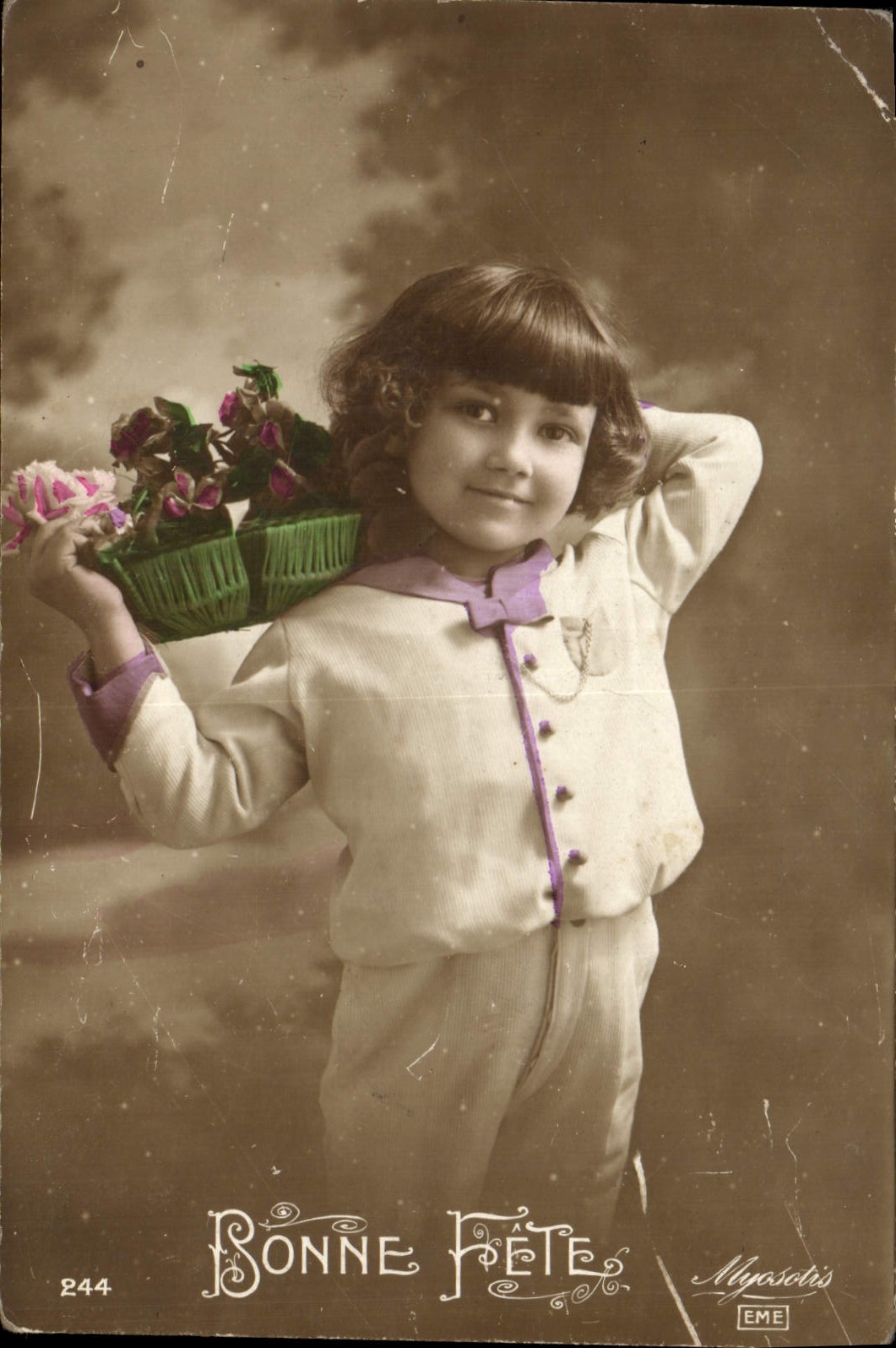 CPA Bonne Fete Enfant