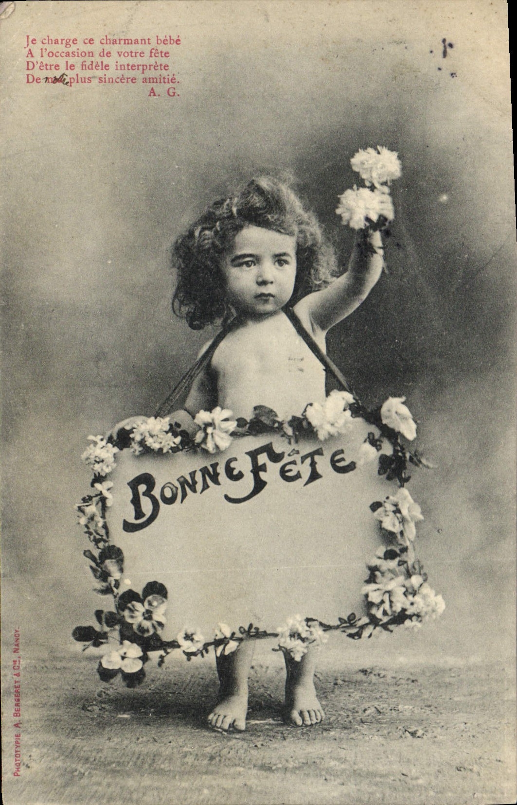 CPA Bonne Fete Enfant