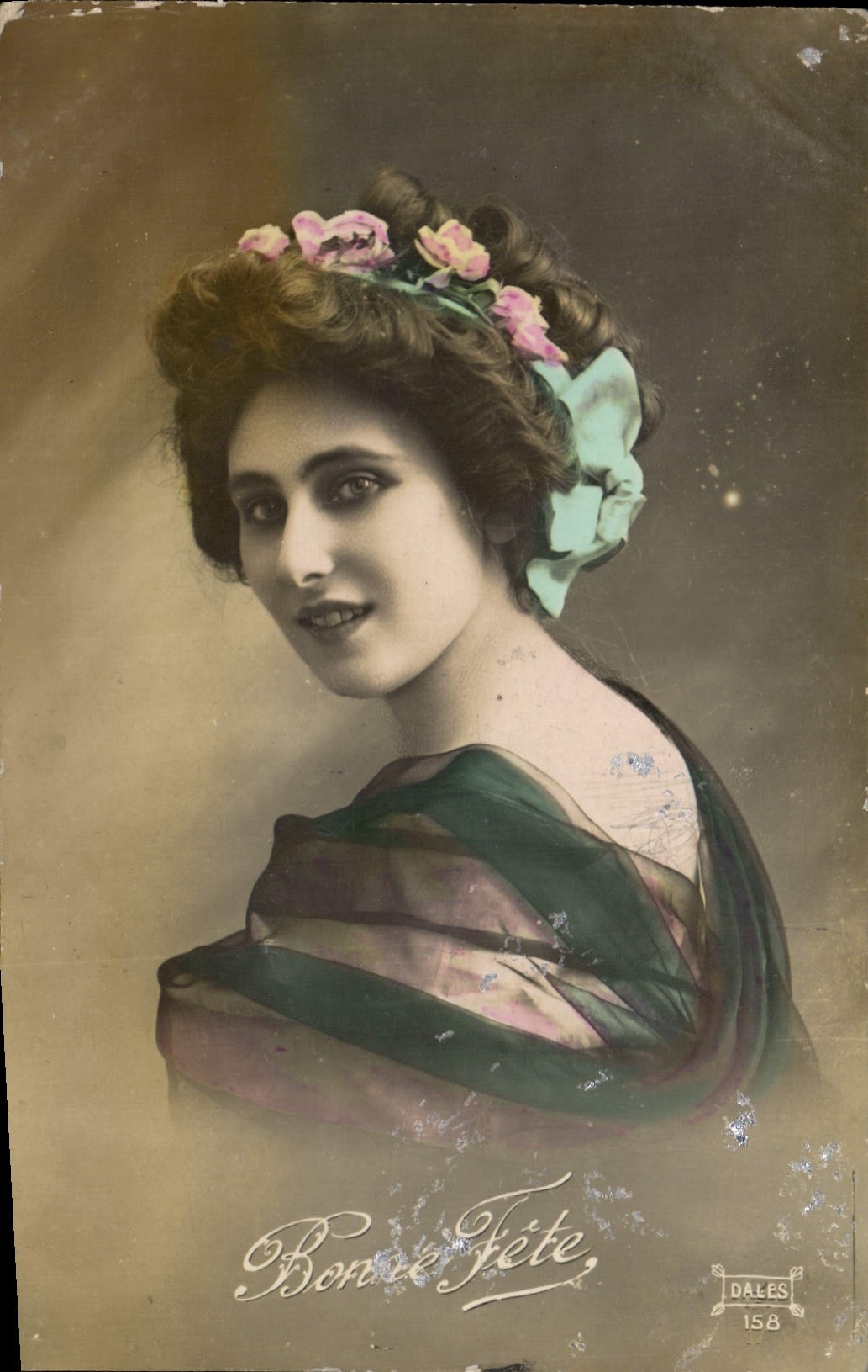 CPA Bonne Fete Femme 