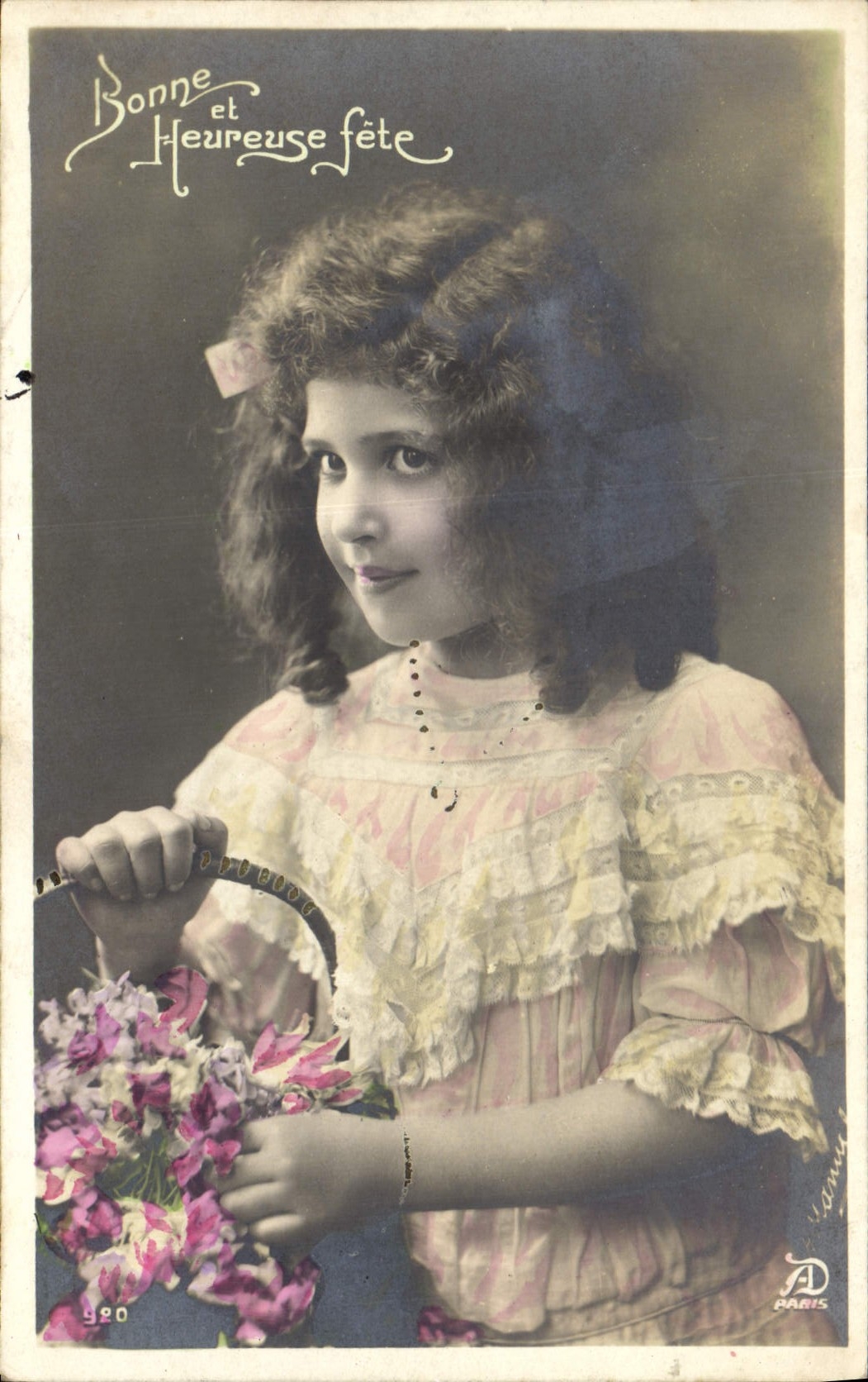 CPA Bonne et Heureuse Fete Enfant