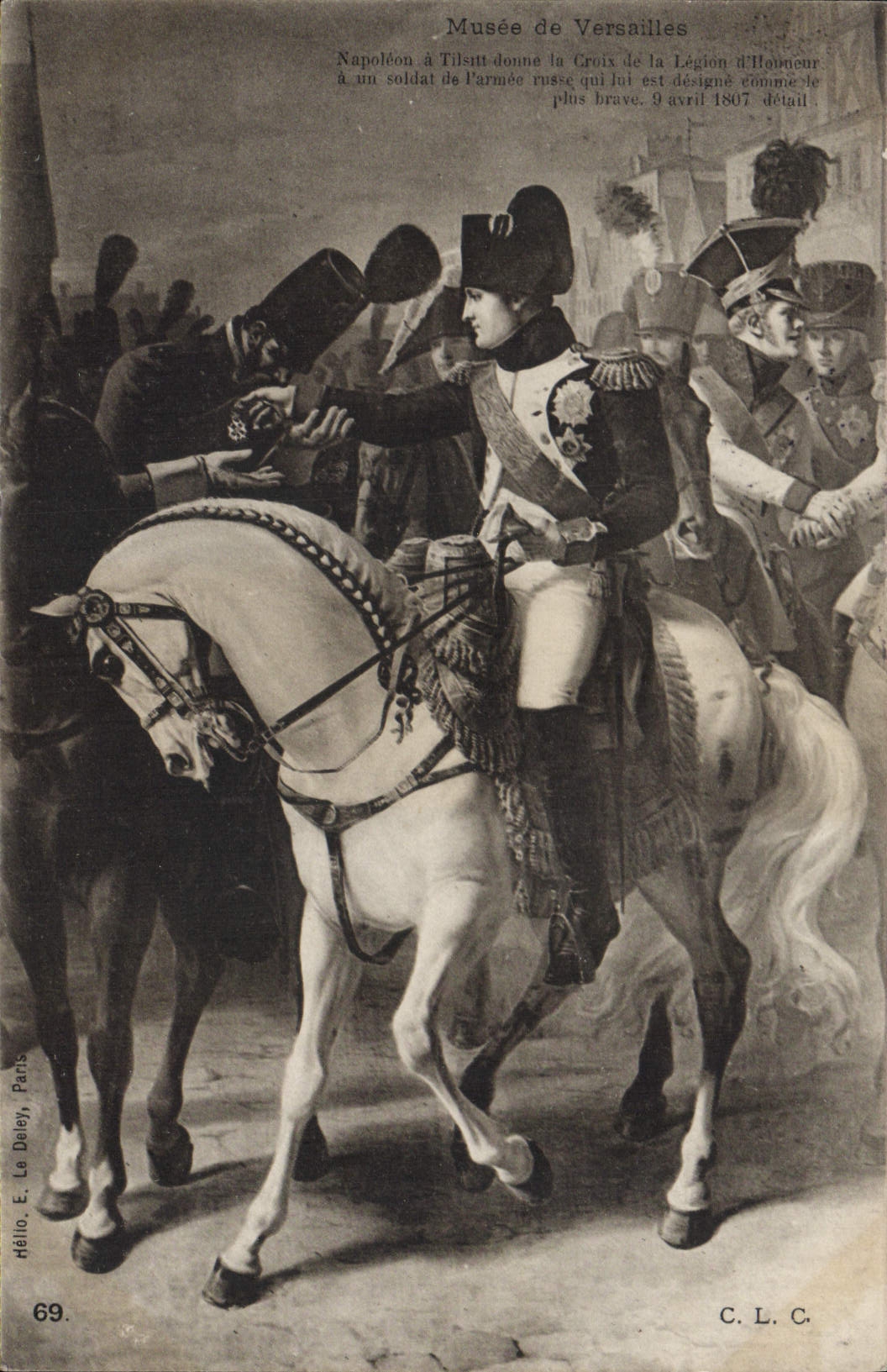 CPA Musee de Versailles Napoleon a Tilsitt