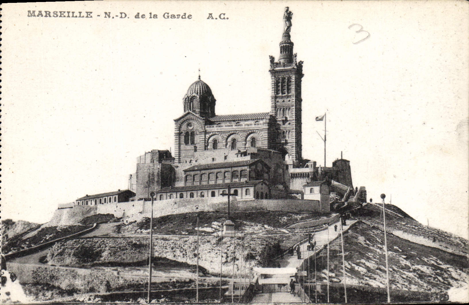 CPA Marseille ND de la Garde 