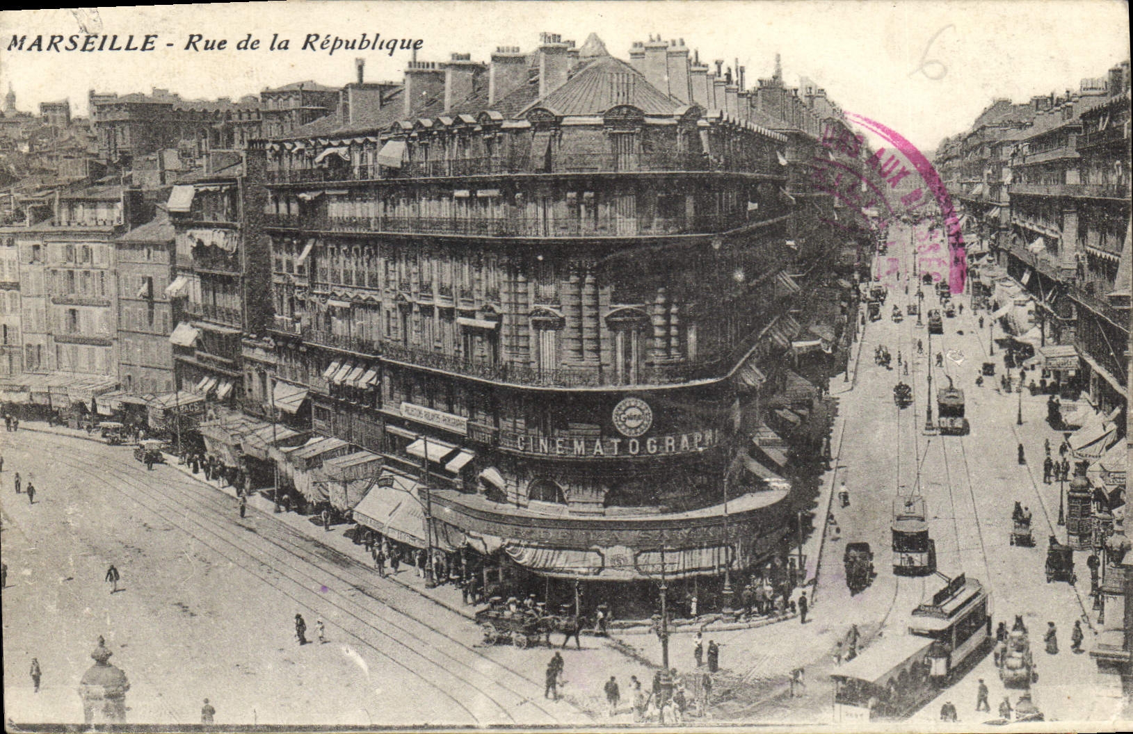 CPA Marseille Rue de la Republique 