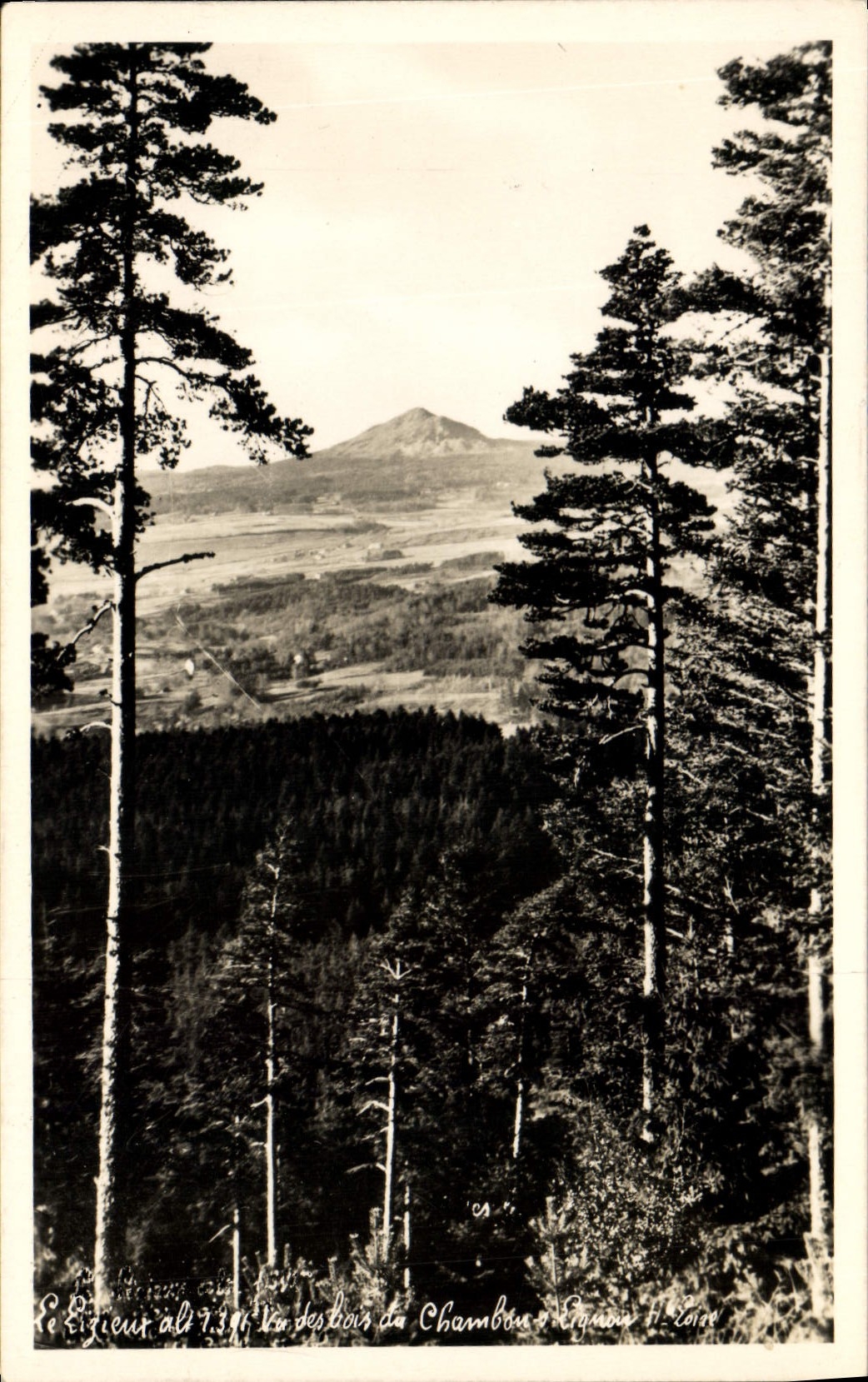 CPA Chambon Le Lizieux